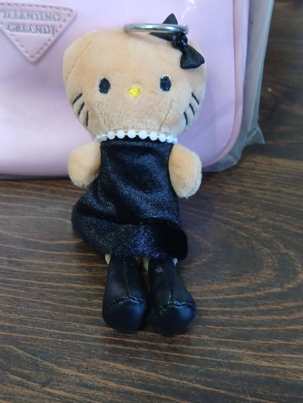 TCP Hello Kitty 2024 GOGO GAL Collection 90s Style Up Mascot Black Plush JAPAN